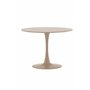 Runt matbord Glade, Ø100 cm, Beige