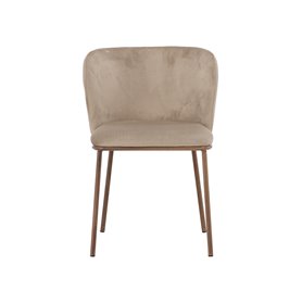 Matstol Edina, Beige/Natur
