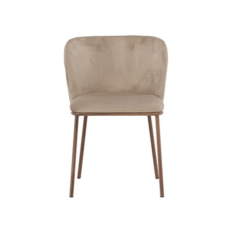 Matstol Edina, Beige/Natur