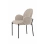 Matstol Blom, Beige/Svart