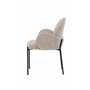 Matstol Blom, Beige/Svart