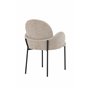 Matstol Blom, Beige/Svart