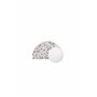Vägglampa Abbeville, Vit