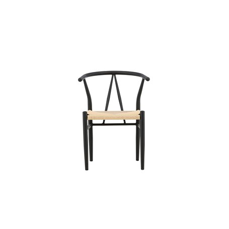 Matstol Alfons, Beige/Svart