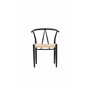 Matstol Alfons, Beige/Svart
