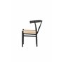 Matstol Alfons, Beige/Svart