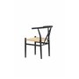 Matstol Alfons, Beige/Svart