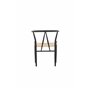 Matstol Alfons, Beige/Svart