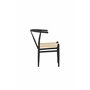 Matstol Alfons, Beige/Svart