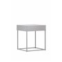 Sidobord Bakal, 43 × 41 cm, Light Grey