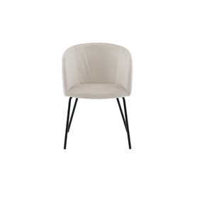 Matstol Berit, Beige/Svart