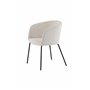 Matstol Berit, Beige/Svart