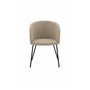Matstol Berit, Beige/Svart