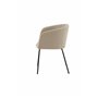 Matstol Berit, Beige/Svart