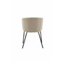 Matstol Berit, Beige/Svart
