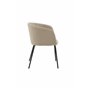 Matstol Berit, Beige/Svart
