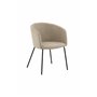 Matstol Berit, Beige/Svart