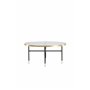 Runt soffbord Bubbles, Ø98 cm, Gold