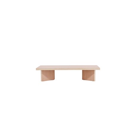 Soffbord Bassholmen, 140 × 80 cm, Vitlaserad