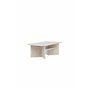 Soffbord Ålesund Sidobord, 120 × 60 cm, Beige