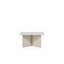 Soffbord Ålesund Sidobord, 75 × 75 cm, Beige