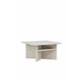 Soffbord Ålesund Sidobord, 75 × 75 cm, Beige