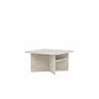 Soffbord Ålesund Sidobord, 75 × 75 cm, Beige