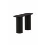 Sidobord Bianca Console Table Bord, 130 × 40 cm, Svart