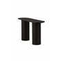 Sidobord Bianca Console Table Bord, 130 × 40 cm, Svart