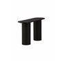 Sidobord Bianca Console Table Bord, 130 × 40 cm, Svart