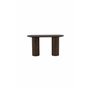 Sidobord Bianca Console Table Bord, 130 × 40 cm, Mocca