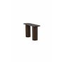 Sidobord Bianca Console Table Bord, 130 × 40 cm, Mocca