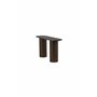Sidobord Bianca Console Table Bord, 130 × 40 cm, Mocca