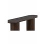 Sidobord Bianca Console Table Bord, 130 × 40 cm, Mocca