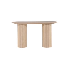 Sidobord Bianca Console Table Bord, 130 × 40 cm, Vitlaserad