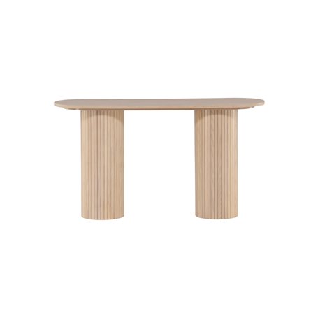 Sidobord Bianca Console Table Bord, 130 × 40 cm, Vitlaserad