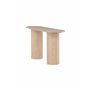 Sidobord Bianca Console Table Bord, 130 × 40 cm, Vitlaserad