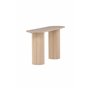 Sidobord Bianca Console Table Bord, 130 × 40 cm, Vitlaserad