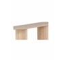 Sidobord Bianca Console Table Bord, 130 × 40 cm, Vitlaserad