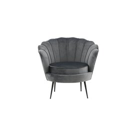Fåtölj Calais, 83 × 77 cm, Dark Grey