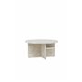 Runt soffbord Ålesund Sidobord, Ø85 cm, Beige
