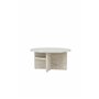 Runt soffbord Ålesund Sidobord, Ø85 cm, Beige