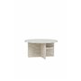 Runt soffbord Ålesund Sidobord, Ø85 cm, Beige