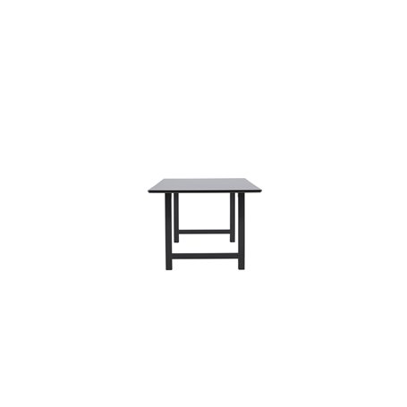 Matbord Count, 220 × 100 cm, Svart