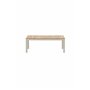 Soffbord Brasilia, 120 × 60 cm, Beige