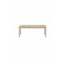 Soffbord Brasilia, 120 × 60 cm, Beige