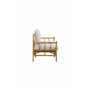 3-sitssoffa Cane 3-Sits, Natur
