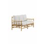 3-sitssoffa Cane 3-Sits, Natur