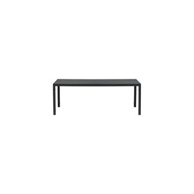 Matbord Break, 205 × 90 cm, Svart
