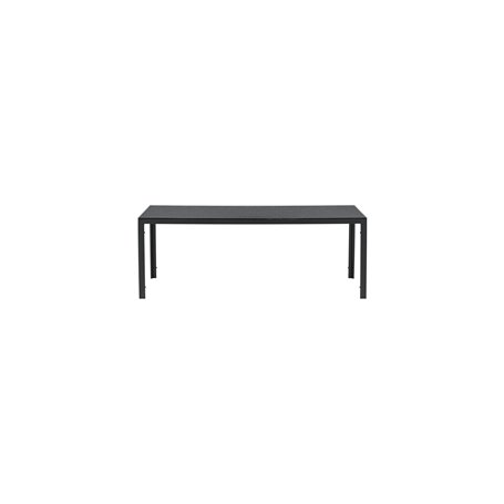 Matbord Break, 205 × 90 cm, Svart